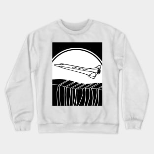 Flight Over The Keyboard Range Crewneck Sweatshirt